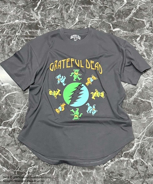 Grateful Dead(グレイトフルデッド)の「GRATEFULDEAD(グレイトフルデッド)オーバーサイズ半袖Tシャツ(Tシャツ/カットソー・メンズ・オフホワイト/ダークグリーン/チャコールグレー/ホワイト系その他2/ホワイト系その他4/ブラック/ホワイト系その他5/ホワイト系その他6/ホワイト系その他7/ベージュ/オレンジ/パープル/ホワイト系その他/ホワイト系その他3・M/L/XL)」の22枚目の写真