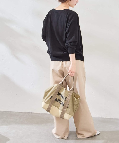 JOURNAL STANDARD(ジャーナルスタンダード)の「《追加2》ウォッシャブル Vカーディガン(カーディガン/ボレロ・レディース・ブラック/ベージュ/レッド・FREE)」の11枚目の写真