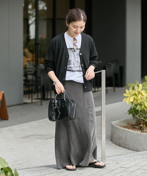 JOURNAL STANDARD(ジャーナルスタンダード)の「《追加2》ウォッシャブル Vカーディガン(カーディガン/ボレロ・レディース・ブラック/ベージュ/レッド・FREE)」の14枚目の写真