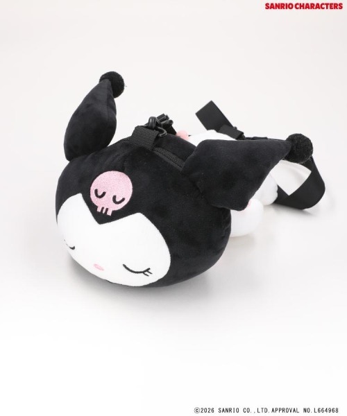 Right-on（ライトオン）の「Other(ソノタ)「サンリオキャラクターズ」ぬいぐるみバッグ（ショルダーバッグ・レディース・レッド/サックスブルー/ブラック・ONE SIZE）」の2枚目の写真