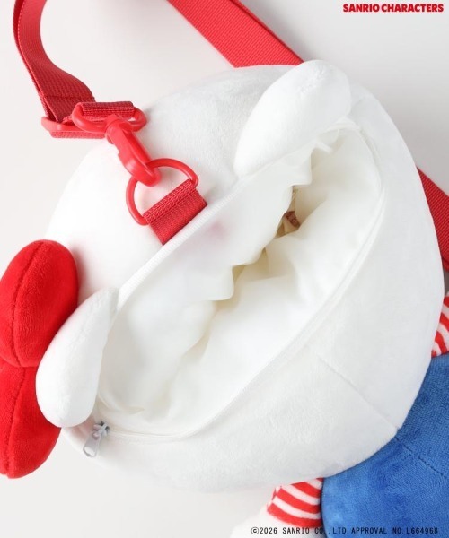 Right-on（ライトオン）の「Other(ソノタ)「サンリオキャラクターズ」ぬいぐるみバッグ（ショルダーバッグ・レディース・レッド/サックスブルー/ブラック・ONE SIZE）」の17枚目の写真