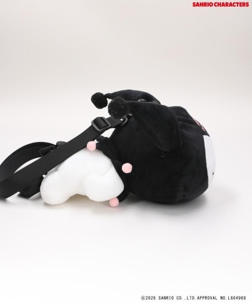 Right-on（ライトオン）の「Other(ソノタ)「サンリオキャラクターズ」ぬいぐるみバッグ（ショルダーバッグ・レディース・レッド/サックスブルー/ブラック・ONE SIZE）」の13枚目の写真