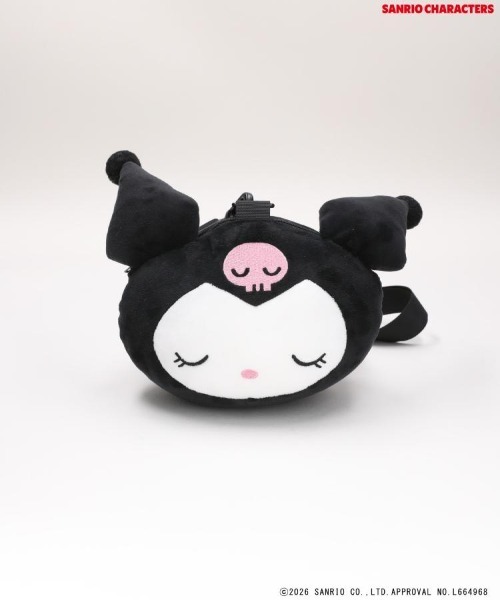 Right-on（ライトオン）の「Other(ソノタ)「サンリオキャラクターズ」ぬいぐるみバッグ（ショルダーバッグ・レディース・レッド/サックスブルー/ブラック・ONE SIZE）」の12枚目の写真