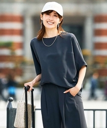 a.v.v（アーヴェヴェ）の「ドルマンTブラウス【セットアップ対応】（シャツ/ブラウス）」