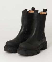 GANNI | GANNI / ガニー：【レディース】Cleated Mid Chelsea Boot：S2576[ANN](ブーツ)