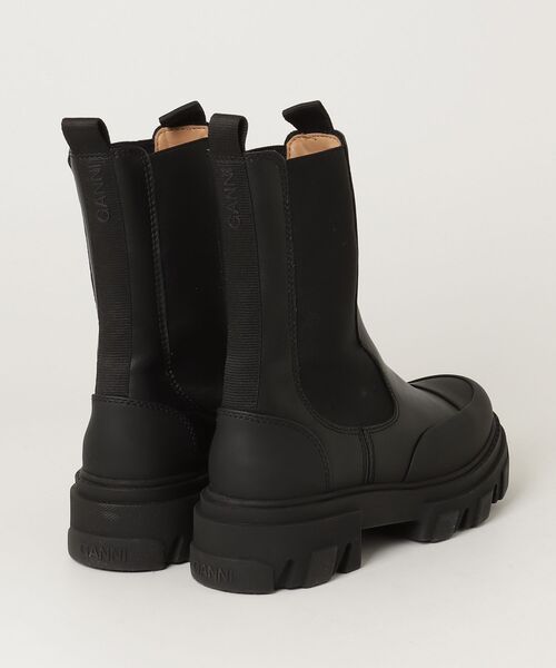 GANNI（ガニー）の「GANNI / ガニー：【レディース】Cleated Mid Chelsea Boot：S2576[ANN]（ブーツ・レディース・ブラック・38）」の2枚目の写真