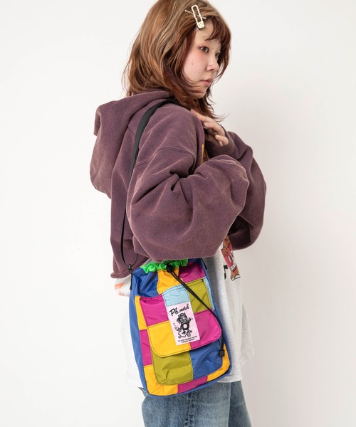 RNA（アールエヌエー）の「E5283 PINKMOTEL マルチカラーショルダーバッグ（ショルダーバッグ・レディース・パープル/ピンク/その他・FREE）」の9枚目の写真