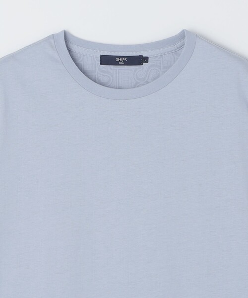 SHIPS Colors（シップス カラーズ）の「SHIPS Colors:キシリトール プリント Tシャツ（Tシャツ/カットソー・メンズ・ライトブルー/ライトグレー/ライトホワイト・MEDIUM/LARGE/X-LARGE）」の8枚目の写真