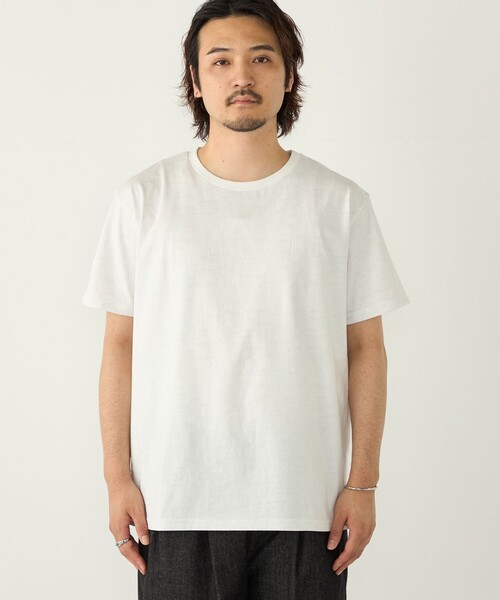 SHIPS Colors（シップス カラーズ）の「SHIPS Colors:キシリトール プリント Tシャツ（Tシャツ/カットソー・メンズ・ライトブルー/ライトグレー/ライトホワイト・MEDIUM/LARGE/X-LARGE）」の17枚目の写真
