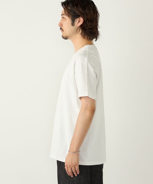 SHIPS Colors（シップス カラーズ）の「SHIPS Colors:キシリトール プリント Tシャツ（Tシャツ/カットソー・メンズ・ライトブルー/ライトグレー/ライトホワイト・MEDIUM/LARGE/X-LARGE）」の18枚目の写真