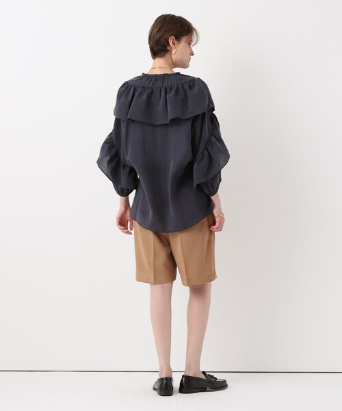 allureville(アルアバイル)の「フェイクスェードショートパンツ(その他パンツ・レディース・ブラウン/キャメル・2/1)」の20枚目の写真