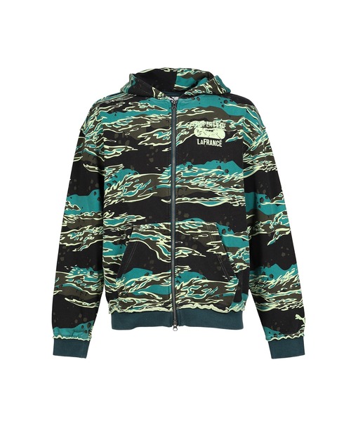 HOOPS LA FRANC_ SUPPLY FULL ZIP HOODIE — худи на молнии