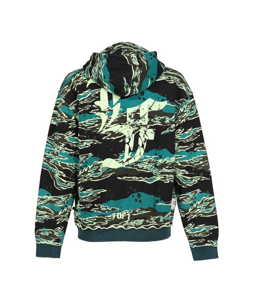 PUMA(プーマ)の「HOOPS LA FRANC_ SUPPLY FULL ZIP HOODIE(パーカー・メンズ・グリーン・LARGE/X-LARGE/SMALL/MEDIUM)」の5枚目の写真
