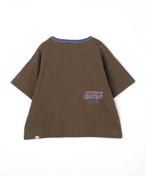DISCUS(ディスカス)の「【DISCUS別注】 衿パイルリンガーTシャツ(Tシャツ/カットソー・レディース・ダークブラウン/ブラック/ホワイト・FREE)」の13枚目の写真