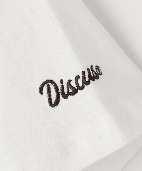 DISCUS(ディスカス)の「【DISCUS別注】 衿パイルリンガーTシャツ(Tシャツ/カットソー・レディース・ダークブラウン/ブラック/ホワイト・FREE)」の19枚目の写真