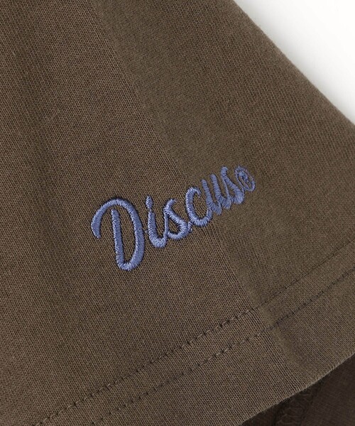 DISCUS(ディスカス)の「【DISCUS別注】 衿パイルリンガーTシャツ(Tシャツ/カットソー・レディース・ダークブラウン/ブラック/ホワイト・FREE)」の21枚目の写真