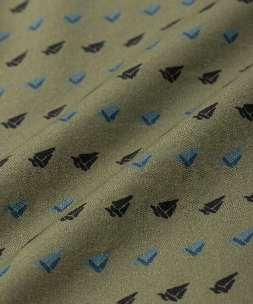 Saturdays NYC(サタデーズ ニューヨークシティ )の「Canty Sailboat SS Shirt(シャツ/ブラウス・メンズ・ベージュ/ネイビー・L/M/S)」の3枚目の写真