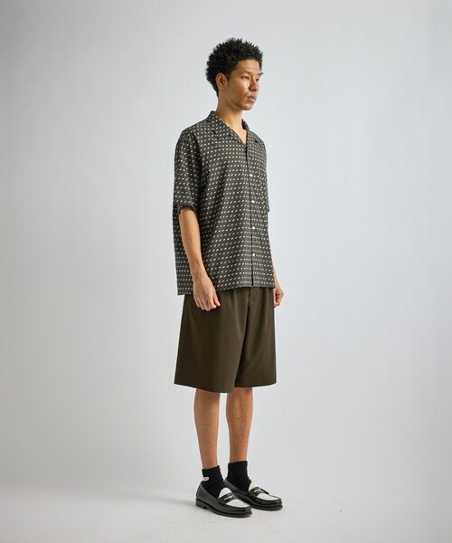 Saturdays NYC(サタデーズ ニューヨークシティ )の「Canty Sailboat SS Shirt(シャツ/ブラウス・メンズ・ベージュ/ネイビー・L/M/S)」の19枚目の写真