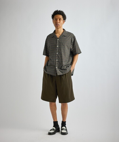 Saturdays NYC(サタデーズ ニューヨークシティ )の「Canty Sailboat SS Shirt(シャツ/ブラウス・メンズ・ベージュ/ネイビー・L/M/S)」の13枚目の写真