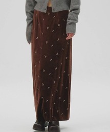 TODAYFUL | 【TODAYFUL/トゥデイフル】Petit Flower Velour Skirt/プチフラワーベロアスカート(スカート)