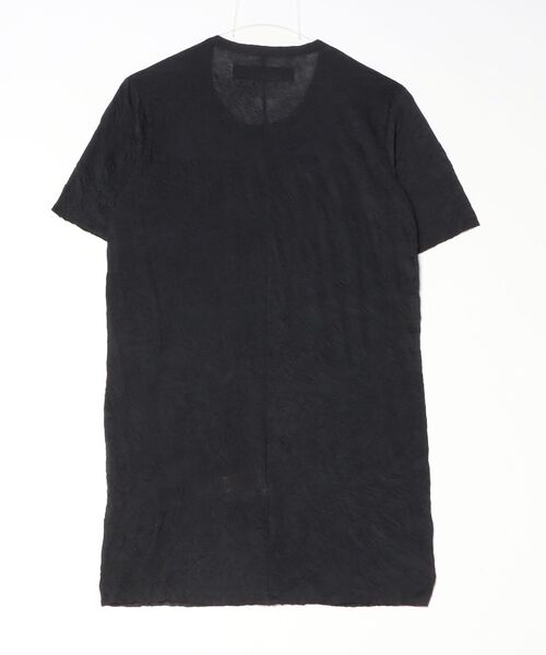 ROYAL FLASH(ロイヤルフラッシュ)の「A.F ARTEFACT/エーエフ・アーティファクト/Gauze Washer Crew-Neck Tee(Tシャツ/カットソー・メンズ・ブラック/ホワイト・2/1)」の3枚目の写真