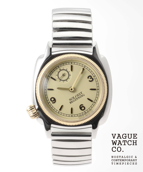 VAGUE WATCH CO.(ヴォーグウォッチカンパニー)の「VAGUE WATCH CO. TAKAHIROMIYASHITA The SoloIst. Coussin BEGINNING L(アナログ腕時計・レディース・シルバー・FREE)」の1枚目の写真