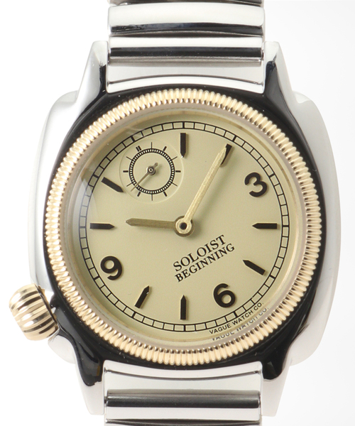 VAGUE WATCH CO.(ヴォーグウォッチカンパニー)の「VAGUE WATCH CO. TAKAHIROMIYASHITA The SoloIst. Coussin BEGINNING L(アナログ腕時計・レディース・シルバー・FREE)」の2枚目の写真