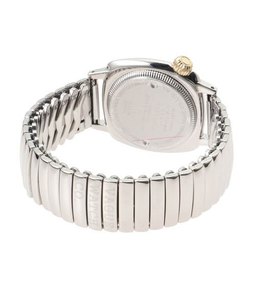 VAGUE WATCH CO.(ヴォーグウォッチカンパニー)の「VAGUE WATCH CO. TAKAHIROMIYASHITA The SoloIst. Coussin BEGINNING L(アナログ腕時計・レディース・シルバー・FREE)」の4枚目の写真