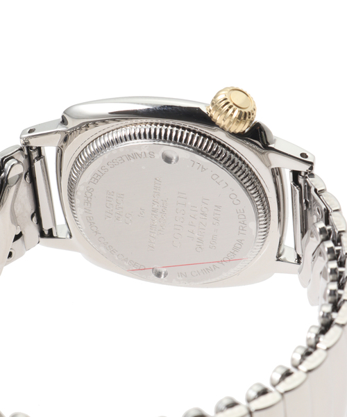 VAGUE WATCH CO.(ヴォーグウォッチカンパニー)の「VAGUE WATCH CO. TAKAHIROMIYASHITA The SoloIst. Coussin BEGINNING L(アナログ腕時計・レディース・シルバー・FREE)」の5枚目の写真