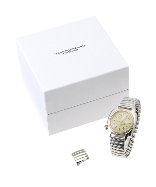 VAGUE WATCH CO.(ヴォーグウォッチカンパニー)の「VAGUE WATCH CO. TAKAHIROMIYASHITA The SoloIst. Coussin BEGINNING L(アナログ腕時計・レディース・シルバー・FREE)」の7枚目の写真