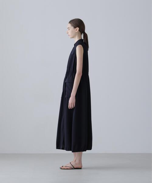 ADORE(アドーア)の「◆ドライタッチツイルワンピース(ワンピース・レディース・ベージュ/ネイビー・38)」の8枚目の写真