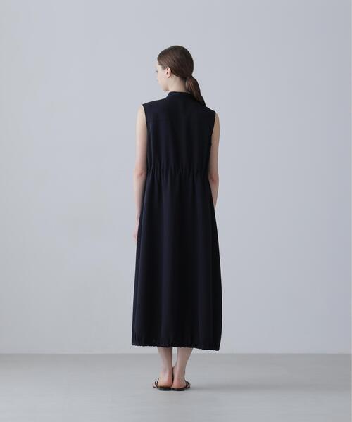 ADORE(アドーア)の「◆ドライタッチツイルワンピース(ワンピース・レディース・ベージュ/ネイビー・38)」の9枚目の写真