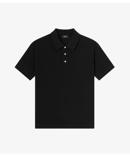 A.P.C.（アーペーセー）の「POLO JOE（ポロシャツ・メンズ・ブラック/ホワイト/ダークネイビー・S/L/XL/M/XS）」の3枚目の写真