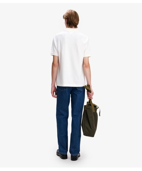 A.P.C.（アーペーセー）の「POLO JOE（ポロシャツ・メンズ・ブラック/ホワイト/ダークネイビー・S/L/XL/M/XS）」の5枚目の写真