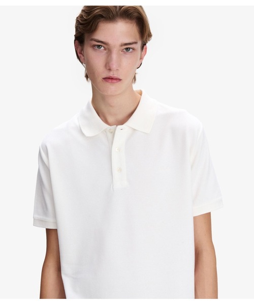 A.P.C.（アーペーセー）の「POLO JOE（ポロシャツ・メンズ・ブラック/ホワイト/ダークネイビー・S/L/XL/M/XS）」の6枚目の写真
