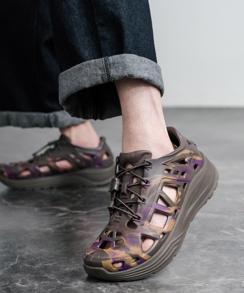 THE NORTH FACE(ザノースフェイス)の「THE NORTH FACE WHITE LABEL RE-ACTIV SNEAKER スニーカースポーツサンダル(サンダル・メンズ・ブラック/パープル/ネイビー・25cm/27cm/26cm)」の3枚目の写真