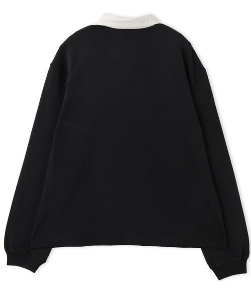 JORDAN BRAND(ジョーダンブランド)の「JORDAN BRAND M J FLT ESS RUGBY TOP / ジョーダン ブランド FLT ESS RUGBY L/S トップ/NIKE【SP】(Tシャツ/カットソー・メンズ・ブルー/ブラック・XL/M/L/S/XXL)」の14枚目の写真