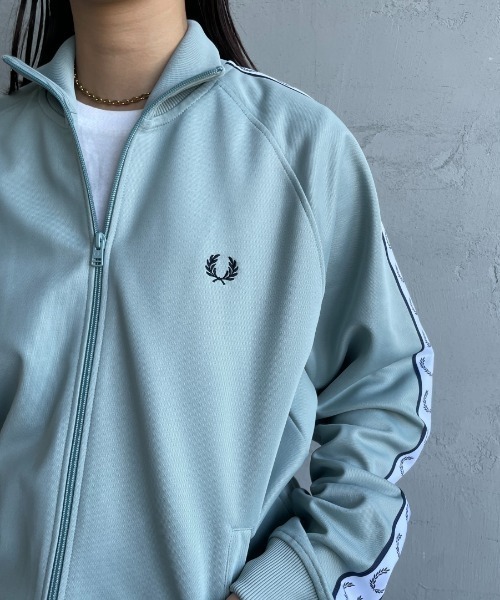 FRED PERRY（フレッドペリー）の「[FRED PERRY/フレッドペリー] トラックジャケット（ジャージ・レディース・ブルー・S）」の12枚目の写真