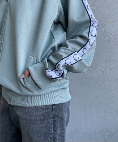 FRED PERRY（フレッドペリー）の「[FRED PERRY/フレッドペリー] トラックジャケット（ジャージ・レディース・ブルー・S）」の13枚目の写真
