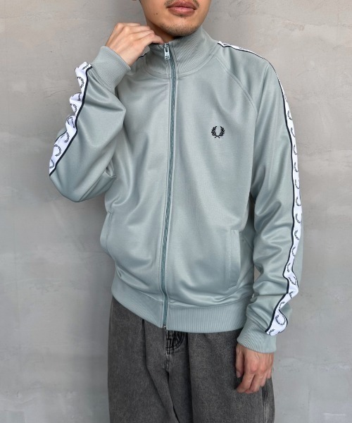 FRED PERRY（フレッドペリー）の「[FRED PERRY/フレッドペリー] トラックジャケット（ジャージ・レディース・ブルー・S）」の14枚目の写真