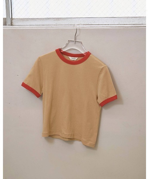 TODAYFUL(トゥデイフル)の「Compact Ringer Tee 12610610(Tシャツ/カットソー・メンズ・ネイビー/ベージュ/オフホワイト/ライトブルー・FREE)」の17枚目の写真