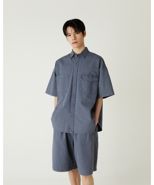 THEENDQUESTION（ジエンドクエスチョン）の「Ripstop pigment half pants / NAVY（その他パンツ・レディース・その他・FREE）」の9枚目の写真