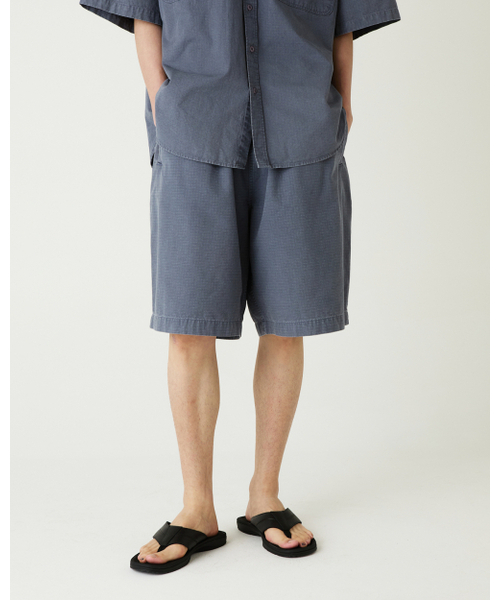 THEENDQUESTION（ジエンドクエスチョン）の「Ripstop pigment half pants / NAVY（その他パンツ・レディース・その他・FREE）」の10枚目の写真