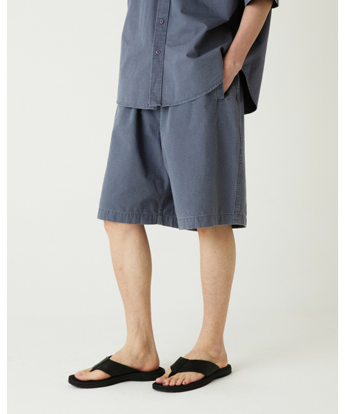 THEENDQUESTION（ジエンドクエスチョン）の「Ripstop pigment half pants / NAVY（その他パンツ・レディース・その他・FREE）」の11枚目の写真
