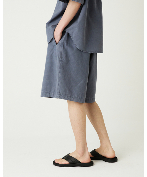 THEENDQUESTION（ジエンドクエスチョン）の「Ripstop pigment half pants / NAVY（その他パンツ・レディース・その他・FREE）」の12枚目の写真