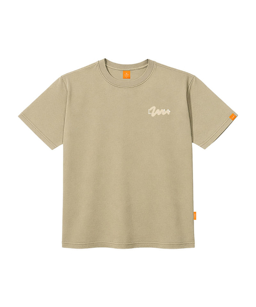 LLAMO(エラモ)の「ラモサイン 半袖Tシャツ 男女兼用 ビッグサイズ S 4XL(Tシャツ/カットソー・レディース・ホワイト/ダークインディゴブルー/ベージュ/ブラック・SMALL/X-LARGE/4XL/3XL/LARGE/MEDIUM/2XL)」の5枚目の写真