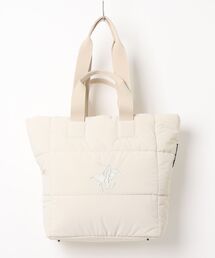 【BEVERLY HILLS POLO CLUB / ビバリーヒルズポロクラブ】ダブルハンドル パファートートバッグ