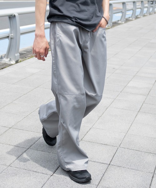 WEGO(ウィゴー)の「WEGO/接触冷感ペインターパンツ(チノパンツ・メンズ・グレー/ブラック・MEDIUM/LARGE)」の16枚目の写真