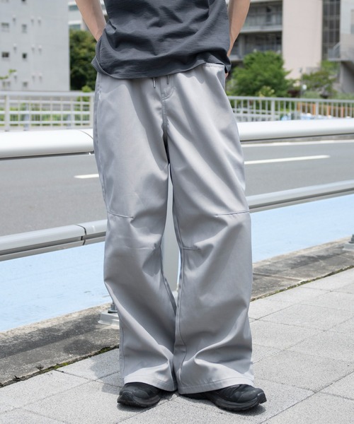 WEGO(ウィゴー)の「WEGO/接触冷感ペインターパンツ(チノパンツ・メンズ・グレー/ブラック・MEDIUM/LARGE)」の17枚目の写真