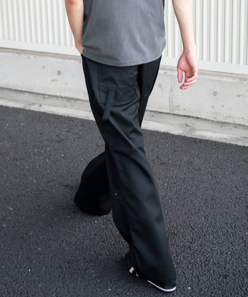 WEGO(ウィゴー)の「WEGO/接触冷感ペインターパンツ(チノパンツ・メンズ・グレー/ブラック・MEDIUM/LARGE)」の14枚目の写真